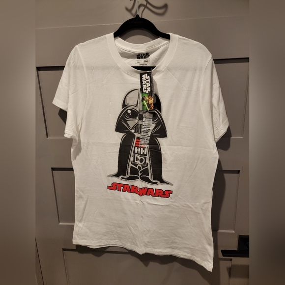 HOT TOPIC Star Wars Chibi Darth Vader Graphic Tee Size 3x - Picture 3 of 9